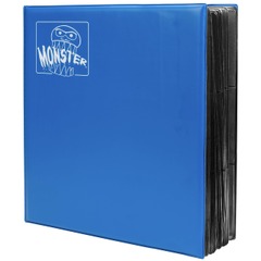 Monster Zodiac 12-Pocket Binder Blue